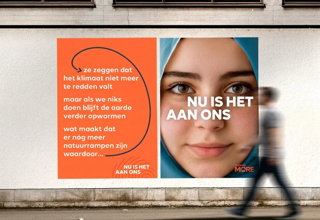 Thomas More - It's up to Gen Z now - poster campaign
